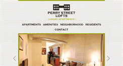 Desktop Screenshot of perrystreetlofts.com